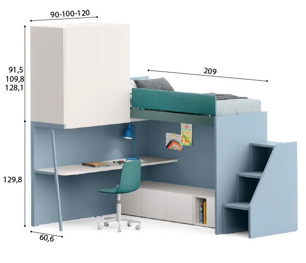 Loft Bed4 BedHabits